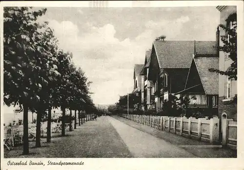 Bansin Strandpromenade Kat. Heringsdorf