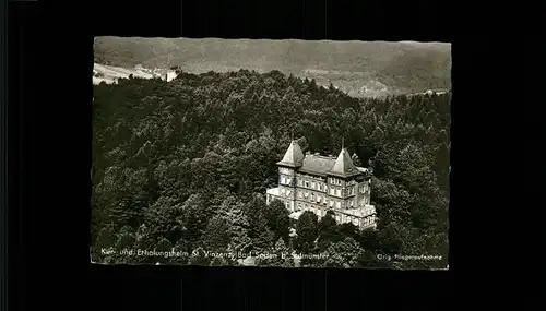 Bad Soden-Salmuenster St.Vinzenz Fliegeraufnahme Kat. Bad Soden-Salmuenster