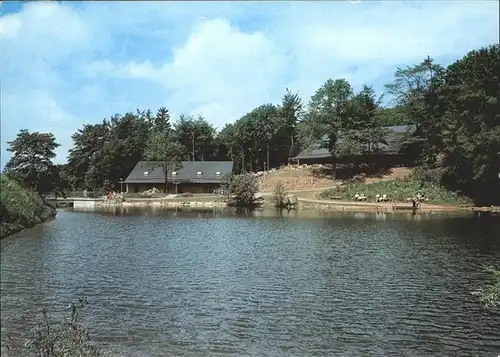 Poppenhausen Gasthof Guckaisee Kat. Poppenhausen