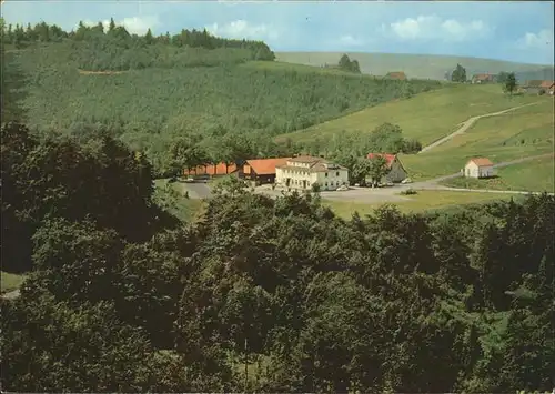 Poppenhausen Gasthaus Pensionshaus Grabenhoefchen Kat. Poppenhausen