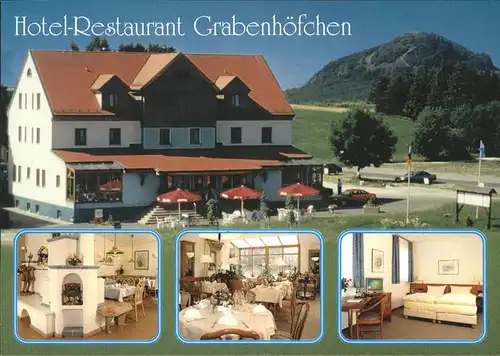 Poppenhausen Hotel Restaurant Grabenhoefchen Kat. Poppenhausen