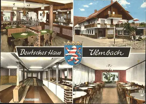 Ulmbach Deutsches Haus Kat. Steinau an der Strasse