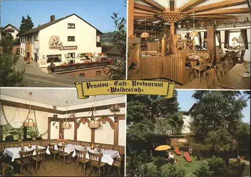 Bad Soden-Salmuenster Pension Cafe Restaurant Waldesruh Kat. Bad Soden-Salmuenster