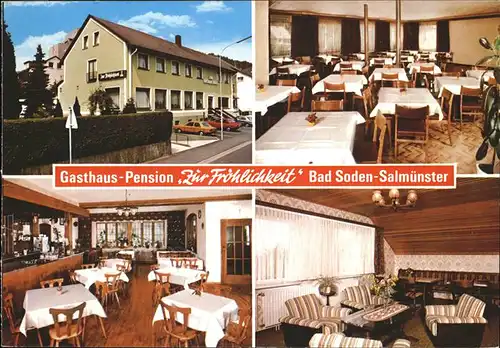Bad Soden-Salmuenster Gasthaus Pension Froehlichkeit Kat. Bad Soden-Salmuenster