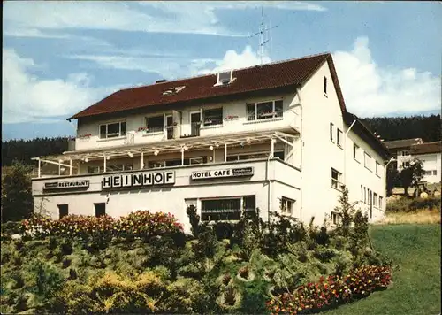 Waechtersbach Restaurant Hotel Cafe Heinhof Kat. Waechtersbach