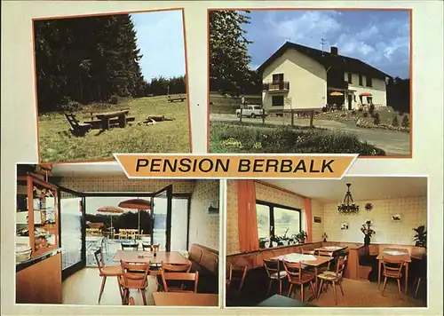Floersbachtal Pension Berbalk Kat. Floersbachtal
