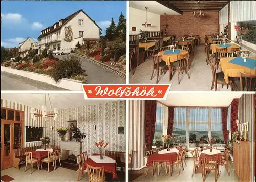 Kerbersdorf Pension Wolfshoeh Kat. Bad Soden-Salmuenster