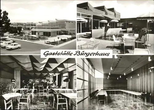 Bruchkoebel Gaststaette Buergerhaus Kat. Bruchkoebel