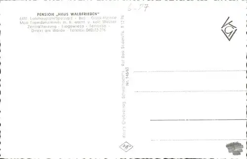 Lohrhaupten Gesamtansicht / Floersbachtal /Main-Kinzig-Kreis LKR