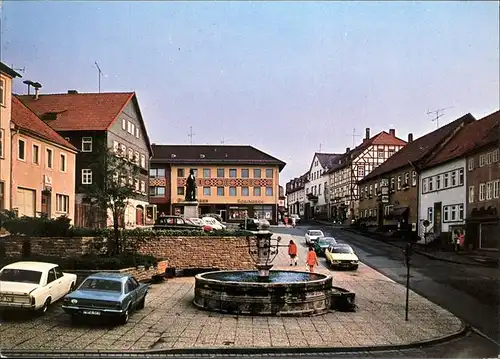 Tann Rhoen Marktplatz Kat. Tann (Rhoen)