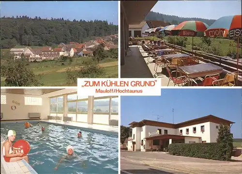 Mauloff Zum kuehlen Grund Pension Restaurant  Kat. Weilrod