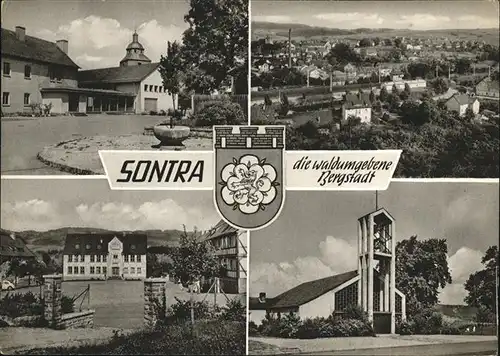 Sontra Wappen Bergstadt Kat. Sontra