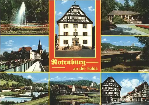Rotenburg Fulda  Kat. Rotenburg a.d. Fulda
