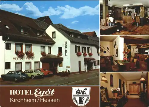 Kirchheim Hessen WappenHotel Eydt Kat. Kirchheim