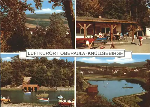 Oberaula Knuellgebirge Silbersee Ferienpark Kat. Oberaula