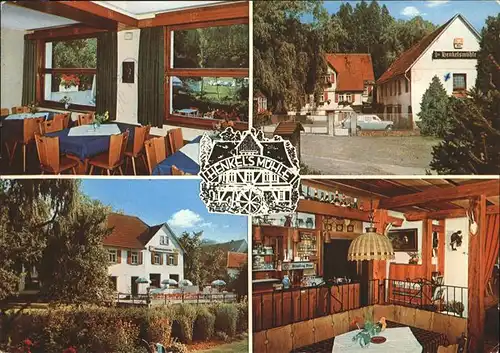 Hirzenhain Wetteraukreis Hotel Restaurant Henkels Muehle / Hirzenhain /Wetteraukreis LKR