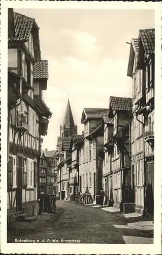 Rotenburg Fulda Gasse Kat. Rotenburg a.d. Fulda