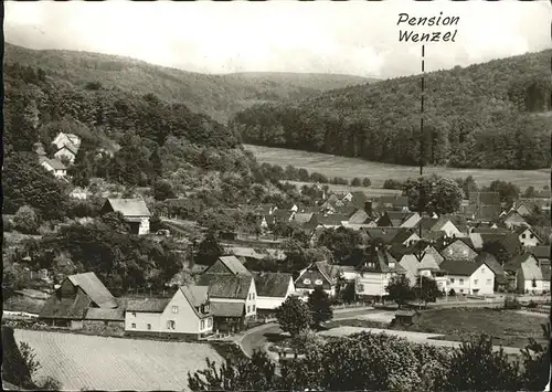 Ortenberg Hessen Bergheim Pension Wenzel Kat. Ortenberg