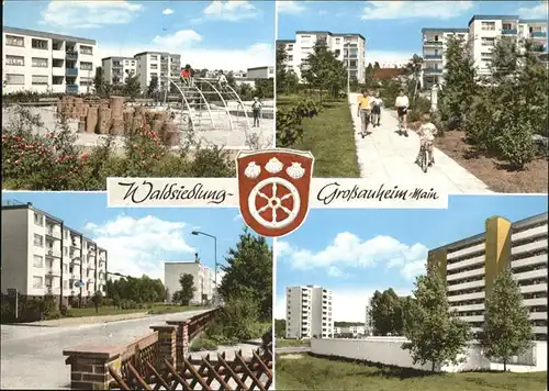 Grossauheim Wappen Waldsiedlung Kat. Hanau