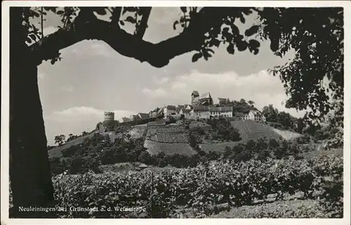 Neuleiningen Gruenstadt a. d. Weinstrasse Kat. Neuleiningen