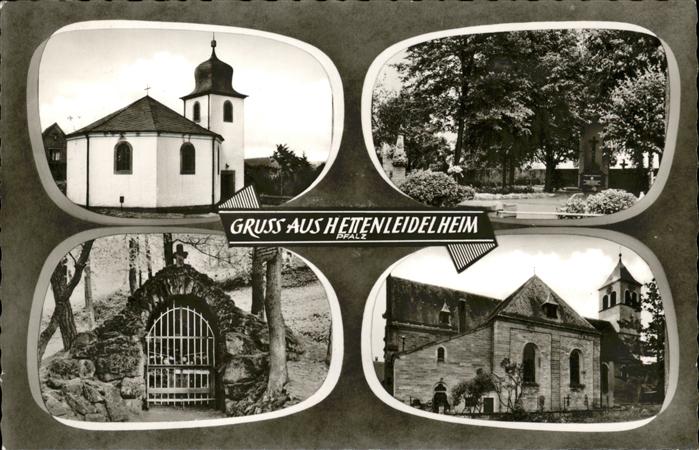 Hettenleidelheim Kirche Kat. Hettenleidelheim Nr. pw01684 oldthing