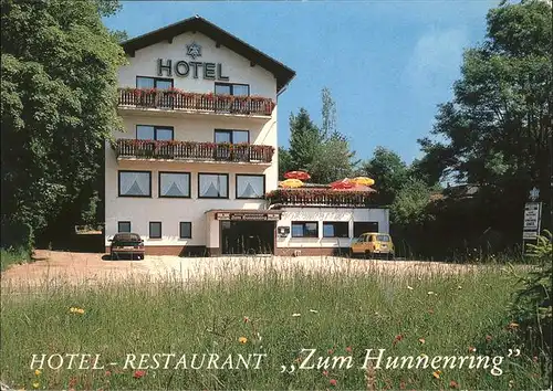 Nonnenweiler Cafe Hotel Restaurant Zum Hunnenring Kat. Bad Saulgau