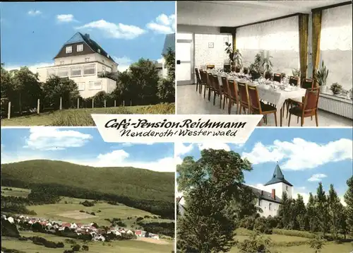 Nenderoth Dillkreis Cafe Pension Reichmann Kat. Greifenstein