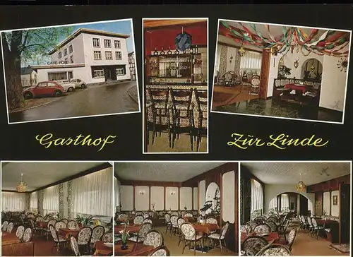 Ulmtal Gasthof Pension Cafe zur Linde Kat. Greifenstein