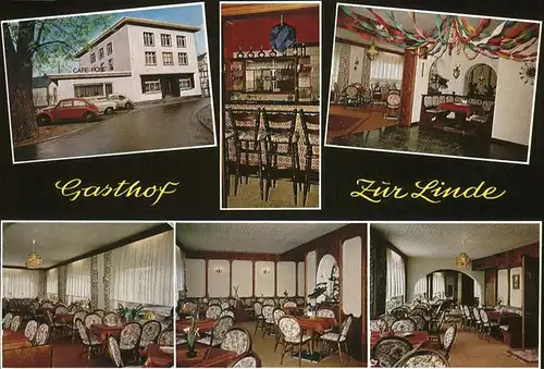 Ulmtal Gasthof Pension Cafe zur Linde Kat. Greifenstein
