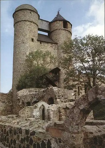 Greifenstein Hessen Burg Kat. Greifenstein