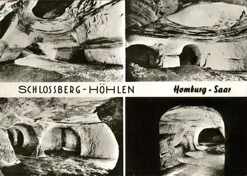 Homburg Saar Schlossberg Hoehlen Kat. Homburg