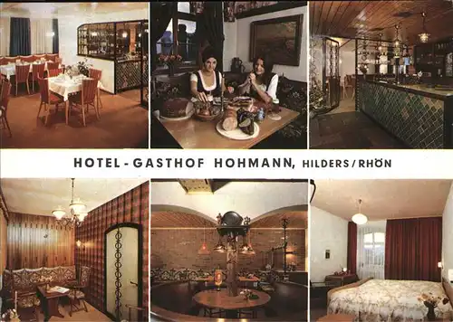 Hilders Hotel Gasthof Hohmann Kat. Hilders