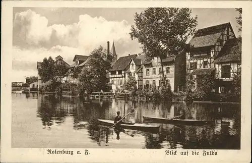 Rotenburg Fulda Fulda  Kat. Rotenburg a.d. Fulda