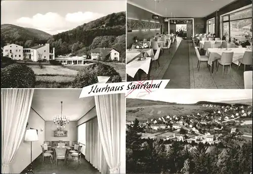 Nonnweiler Kurhaus Saarland Kat. Nonnweiler