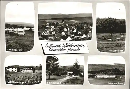 Weiskirchen Saar Schullandheim Minigolfplatz Jugendherberge Schwimmbad Kat. Weiskirchen Saar