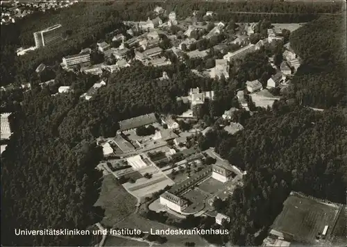 Homburg Saar Flugaufnahme Universitaetskliniken Institute Kat. Homburg