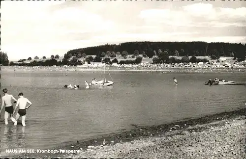 Mademuehlen Haus am See Krombach Talsperre Baden  Kat. Driedorf