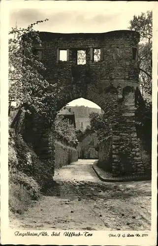 Ingelheim Rhein Uffhubtor / Ingelheim am Rhein /Mainz-Bingen LKR