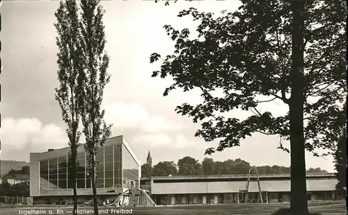 Ingelheim Rhein Hallen Freibad / Ingelheim am Rhein /Mainz-Bingen LKR