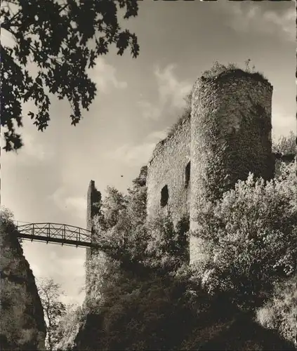 Ebernburg Altebaumburg im Alsenztal Kat. Bad Muenster am Stein-Ebernburg