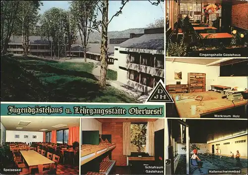 Oberwesel Rhein Jugendgaestehaus Speisesaal Werkraum Kat. Oberwesel