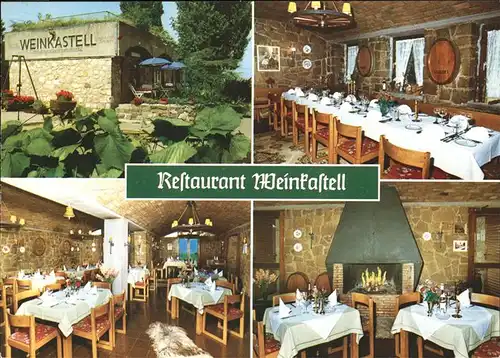 Dittelsheim Restaurant Weinkastell Kat. Dittelsheim-Hessloch