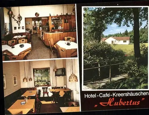 Kreershaeuschen Hotel Cafe Hubertus Kat. Winterbach