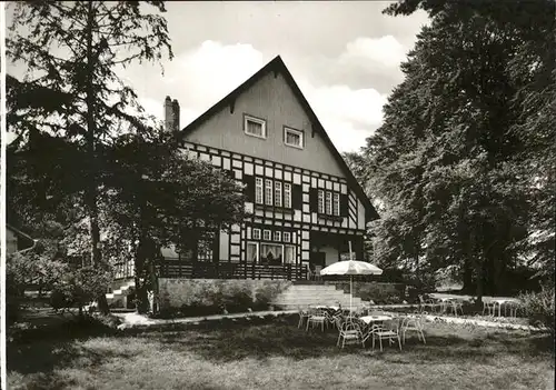 Pleizenhausen Restaurant Jagdschloss Kat. Pleizenhausen