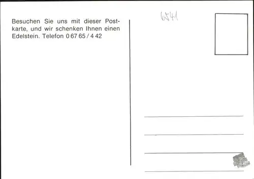 Gemuenden Hunsrueck Edelsteinbasar Kat. Gemuenden