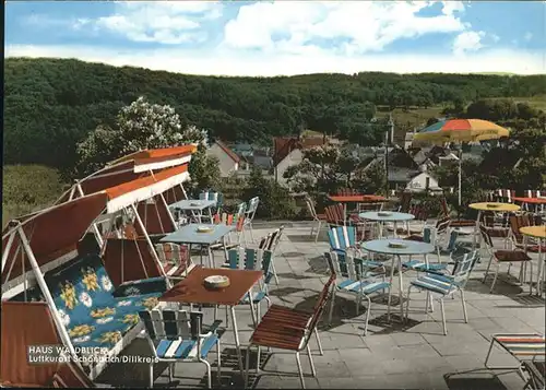 Schoenbach Dillkreis Haus Waldblick Kat. Herborn