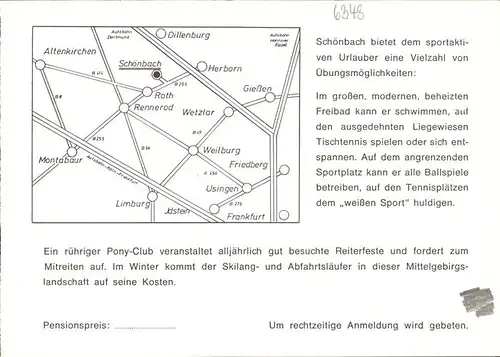 Schoenbach Dillkreis Haus Corina Kat. Herborn