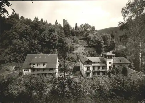 Frankenstein Pfalz Erholungsheim Altersheim Ruine Diemerstein  Kat. Frankenstein