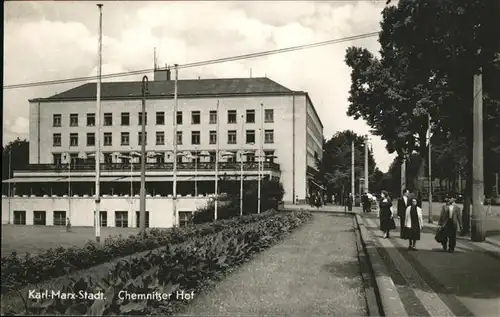 Karl-Marx-Stadt Chemnitzer Hof Kat. Chemnitz