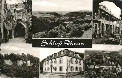 Dhaun Schloss Dhaun Kat. Hochstetten-Dhaun